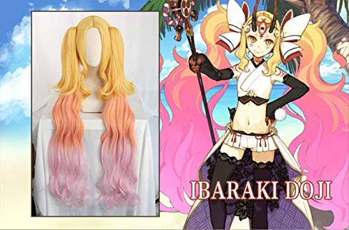 pre-sale UWOWO Ibaraki Doji Cosplay Wig Fate Grand Order FGO Berserker Women Anime Fate Grand Order Cosplay Wig Ibaraki Doji