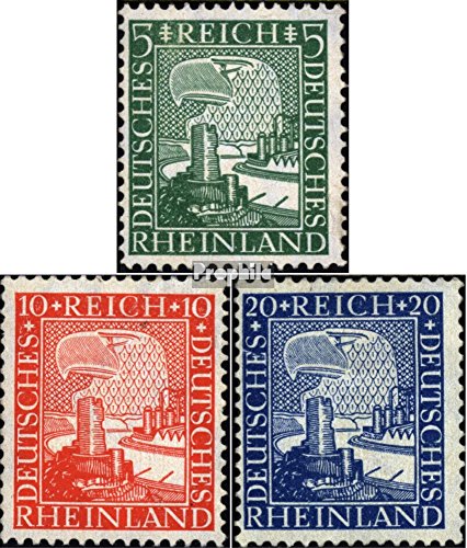 Prophila Collection alemán Imperio 372-374 (Completa.edición.) 1925 Renania (Sellos para los coleccionistas)