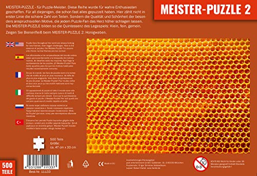 puls entertainment Honigwaben Meister-Puzzle 2: Panal de Miel, 47 x 33 cm (11133)
