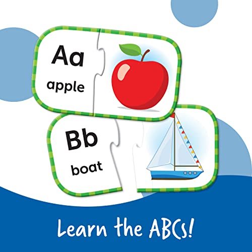 Puzles del abecedario ABC de Learning Resources, preparación para preescolar, puzles con autocorrección, para niños de 3+ años