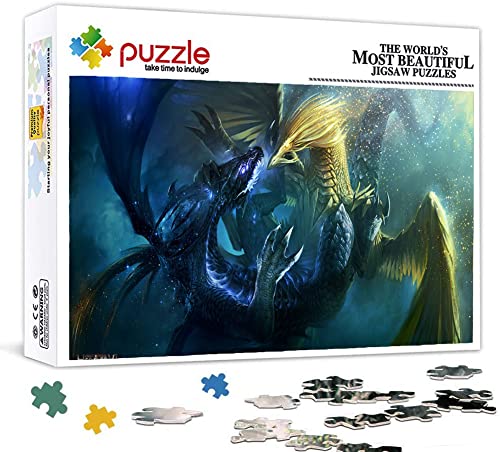 Puzzle 1000 Piezas para Adultos, Puzzle Heroes of Might and Magic, Pequeña Mini Rompecabezas El Regalo Educativo Niños Y Niñas. 38X26cm