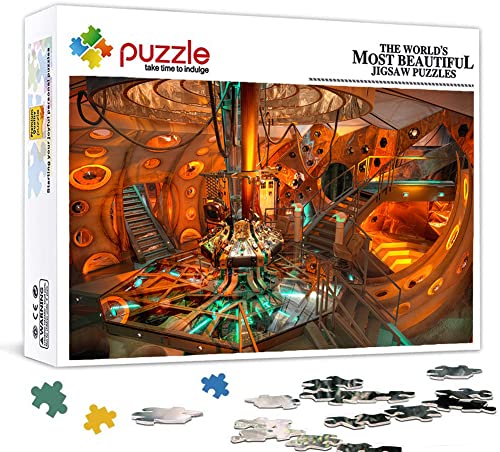 Puzzle Doctor Who, Puzzle 1000 Piezas para Adultos, Rompecabezas para Adultos para Niños Adolescentes Juegos Educativos Juguetes Hogar Viajes Regalos 70X50cm