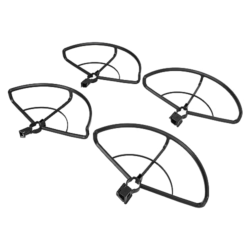 Pwshymi Protector de Hélice para Drones, PC ABS Resistente a Impactos de Alta Dureza Protector de Hélice Seguro Anticolisión Peso Ligero Previene Roturas para Protección
