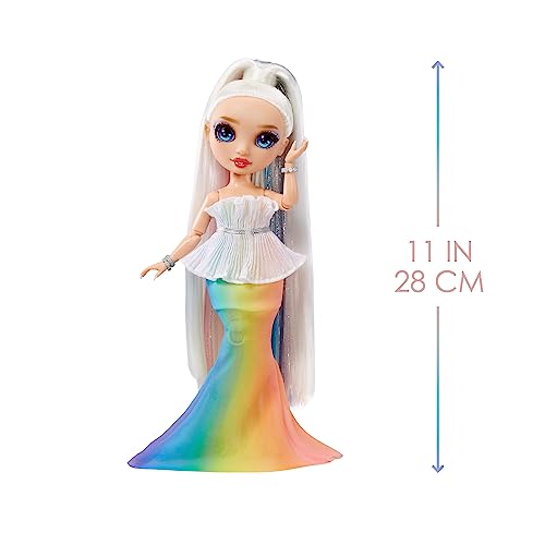 Rainbow High Muñeca Fantastic Fashion - Amaya Raine - Muñeca de Moda Arcoiris de 28cm y Set de Juegos con 2 Conjuntos y Accesorios de Moda - para niños y niñas de 4 a 12 años