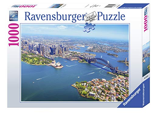 Ravensburger - Puzzle 1000 Piezas, Opera House de Sidney, Colección Fotos y Paisajes, Puzzle para Adultos, Rompecabezas Ravensburger [Exclusivo en Amazon]