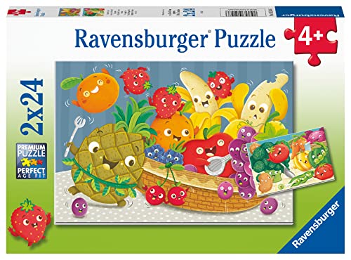 Ravensburger Puzzle, Alegría de Frutas y Verduras, Puzzles para Niños, Edad Recomendada 3+, 05248 6