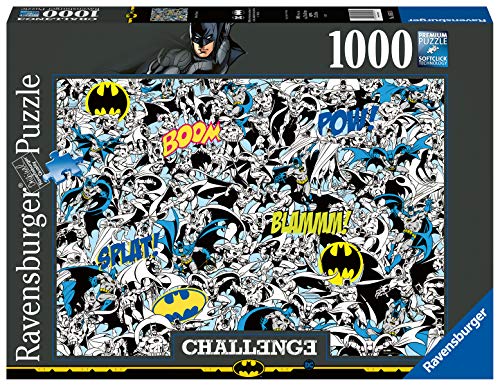 Ravensburger - Puzzle Challenge Batman , Colección Challenge, 1000 Piezas, Puzzle Adultos