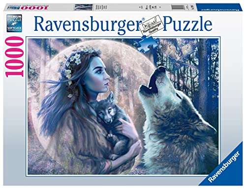 Ravensburger - Puzzle Noche de luna llena, 1000 Piezas, Puzzle Adultos