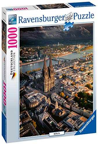 Ravensburger Puzzle, Puzzle 1000 Piezas, Catedral de Colonia, Puzzles para Adultos, Puzzles Paisajes, Rompecabezas Ravensburger