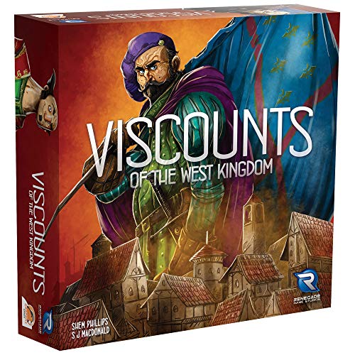 Renegade Game Studio - Viscounts of The West Kingdom - Board Game, Mixed Colours, 27.94 x 27.94 x 27.94 cm