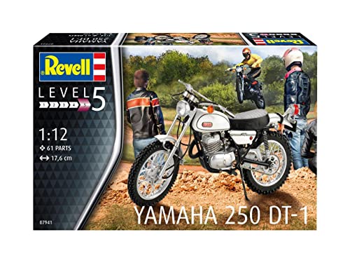 Revell-Yamaha 250 DT 1, Escala 1:12 Kit de Modelos de plástico, Multicolor, 1/8 07941 7941