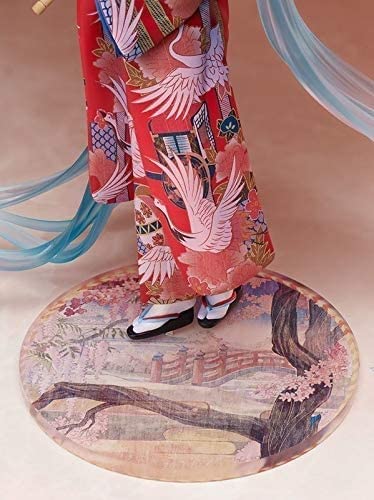 ROMOZ de HandMade Hatsune Miku Figura Miku Kimono Figura Anime Chica Figura Figura de acción