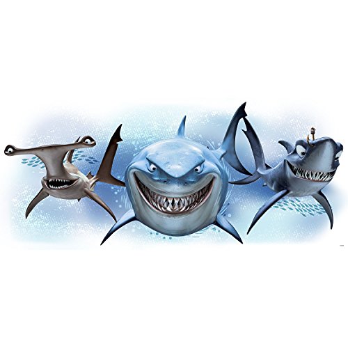 ROOMMATES - Pegatinas gigantes Bruce Le Monde Nemo Disney