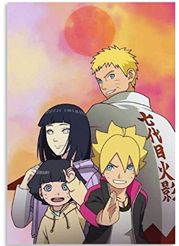 RUIYANMQ Puzzle de Madera 1000 Piezas Anime Naruto Hyuuga Hinata Una Familia Póster Adulto Niños Juguetes Juego Descompresión Vq663Zw