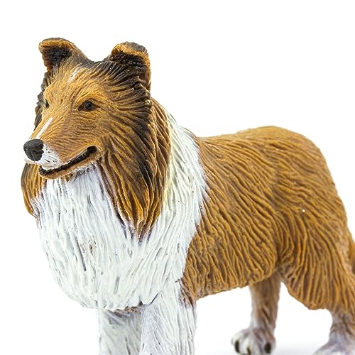 Safari Ltd. Best In Show Dogs Collie Figura de juguete para niños y niñas - A partir de 3 años