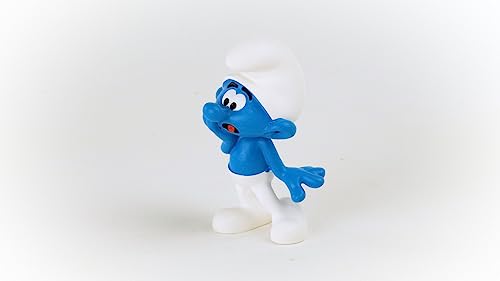 schleich 20840 Pitufo miedoso, a partir de 3 años, Smurfs - figura, 3 x 3 x 5 cm