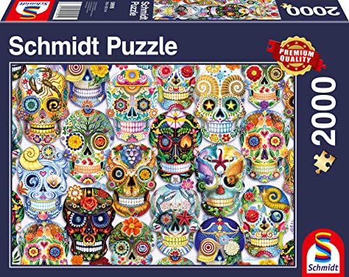 Schmidt Spiele-La Catrina-Puzzle (2000 Piezas), Multicolor (58995)