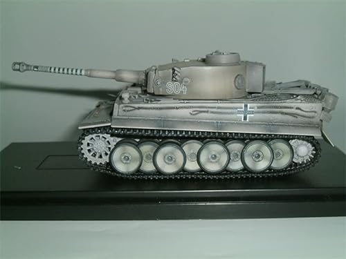 Sd.Kfz.181 Ausf. H1 TIGER I Tanque pesado acero muerte frente este 1944 1/72 ABS tanque Pre-construido Modelo