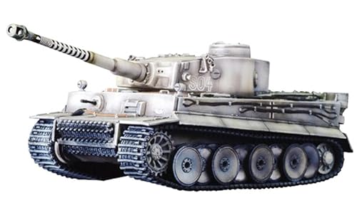 Sd.Kfz.181 Ausf. H1 TIGER I Tanque pesado acero muerte frente este 1944 1/72 ABS tanque Pre-construido Modelo