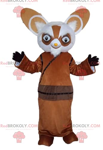 Shifu REDBROKOLY Mascot famoso personaje de Kun Fu Panda