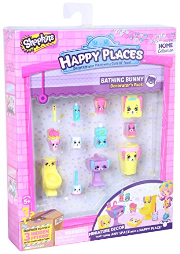 Shopkins Happy Places Decorator Pack Bathing Bunny by Happy Places Shopkins