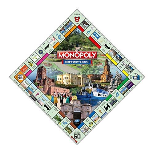 Shrewsbury Monopoly Board Game [Importación inglesa]