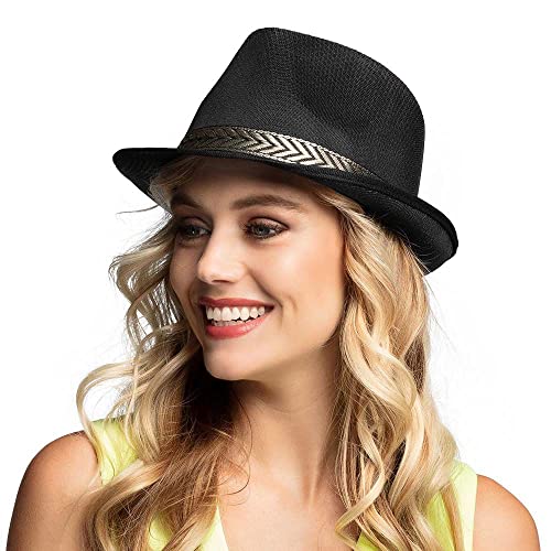 Sombrero Borsalino negro para adulto , color/modelo surtido