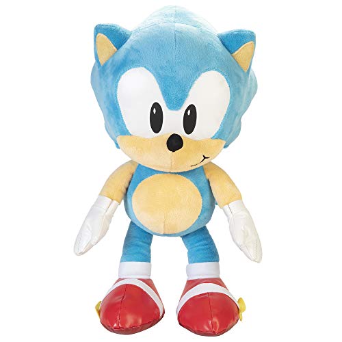 Sonic Peluche – Animal de Peluche Gigante – Juguete con Preciosos Detalles y Super Suave – Peluche Azul para niños 3 +