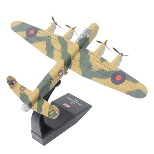SONNIES Modelo De Avión Militar De Simulación De Aleación De Bombardero Lancaster, Decoración De Colección De Adornos De Recuerdo, Escala 1:144