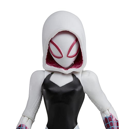 Spider-man Marvel Across The Spider-Verse - Figura de Spider-Gwen de 15 cm con Accesorio - A Partir de 4 años