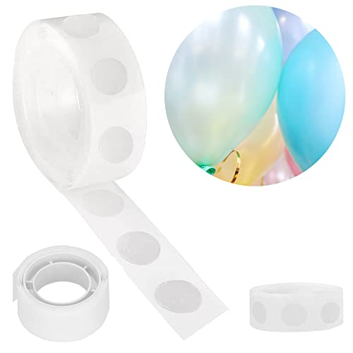 SPRINGOS Cinta con puntos adhesivos para unir globos guirnaldas de globos de 5 m