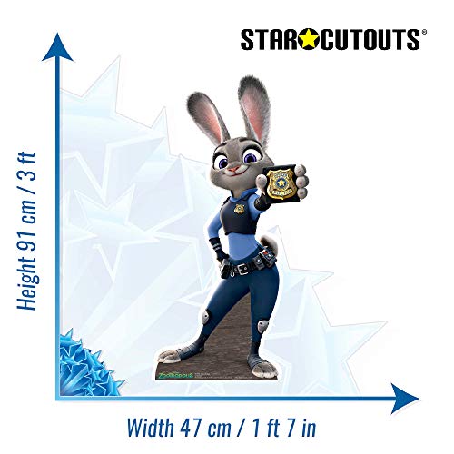Star Cutouts SC932 Ace Detective Judy Hopps cartón Cut out
