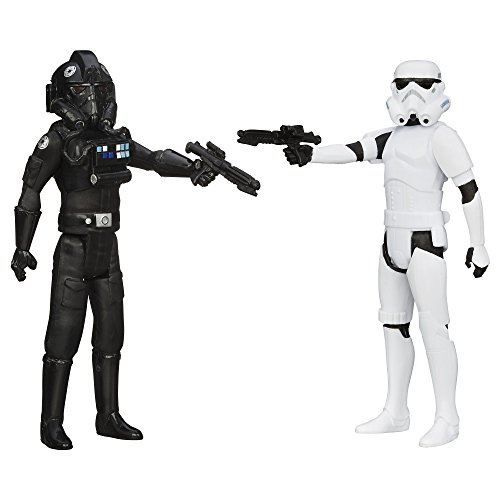 Star Wars 2 Set de Figuras LAZO Piloto y Stromtrooper de star wars Rebeldes - móvil Figuras de juego