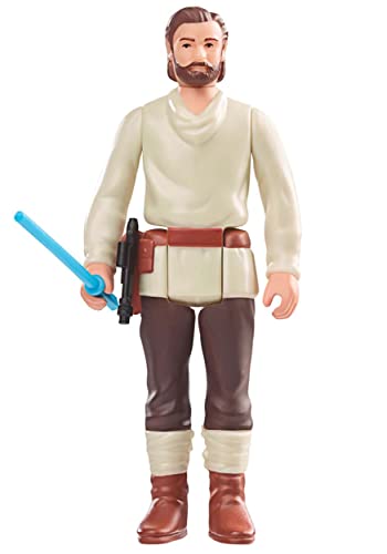 Star Wars Hasbro colección Vintage - Juguete OBI - WAN Kenobi (Wandering Jedi) a Escala de 9,5 cm - OBI - WAN Kenobi - Figura de acción - Edad: 4, F5770