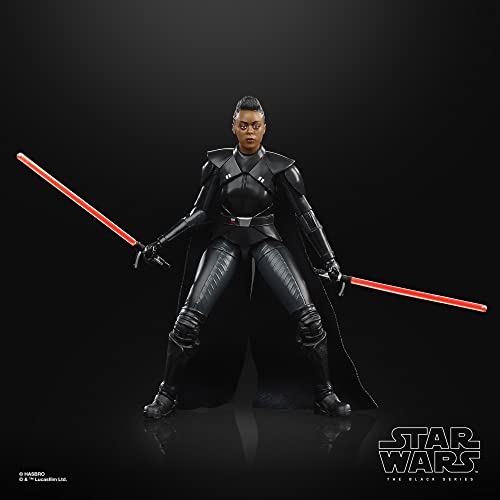 Star Wars Hasbro The Black Series - Juguete Reva (Third Sister) a Escala de 15 cm - OBI-WAN Kenobi - Figura de acción Coleccionable - a Partir de 4 años, F4362