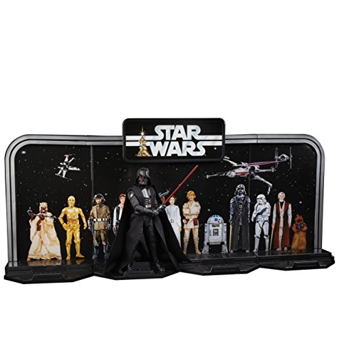 Star Wars The Black Series 40th Anniversary Display Diorama with Darth Vader 15cm Action Figure Legacy Pack