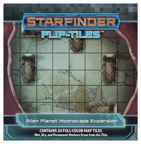 Starfinder Flip-Tiles: Alien Planet Moonscape Expansion