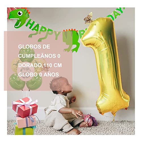 Super Mundo Globos de Cumpleaños 9 Dorado,110 CM Globo 9 Años, Globo Gigante Grande,Globo Numero 9,Decoración 9 Cumpleaños para Fiestas Niñas Niños(Número 9,Dorado,110CM)
