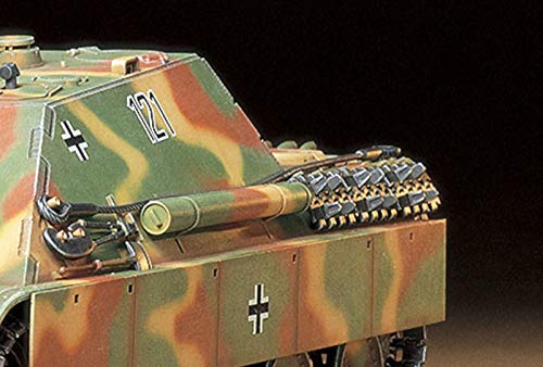 Tamiya Tamiya-35203 Panther 35203 Tanque alemán 'JagdPanther' L.V. Kit de Modelo Militar 1:35, Multicolor, Small (T2M TAM35203)