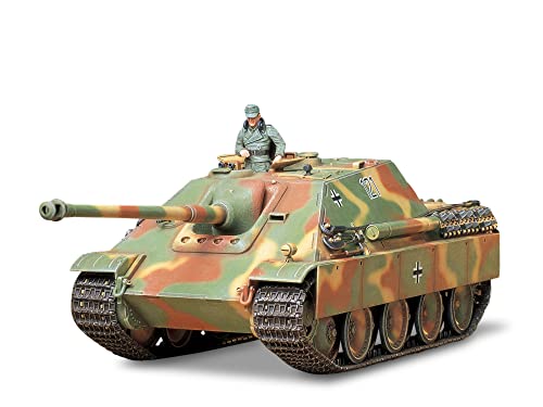 Tamiya Tamiya-35203 Panther 35203 Tanque alemán 'JagdPanther' L.V. Kit de Modelo Militar 1:35, Multicolor, Small (T2M TAM35203)