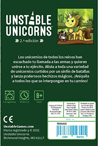 TeeTurtle Unstable Unicorns Unicornios de Leyenda - Expansión en Español