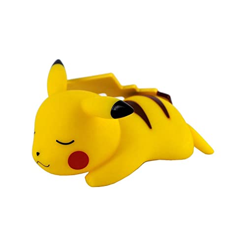 Teknofun - Figura de Luz Pokémon - Pikachu Acostado - 25 Cm - Inalámbrico - 2 Modos de Iluminación - 3xAAA Baterías No Incluidas - Amarillo