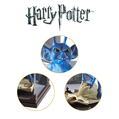 The Noble Collection - Magical Criatures Cornish Pixie - Criatura mágica Pintada a Mano #15 - Figura Coleccionable de Juguetes de Harry Potter con Licencia Oficial - para niños y Adultos
