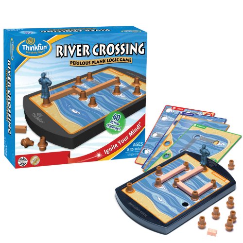 ThinkFun TF7020 - River Crossing, juego de tablero [Importado de Inglaterra]