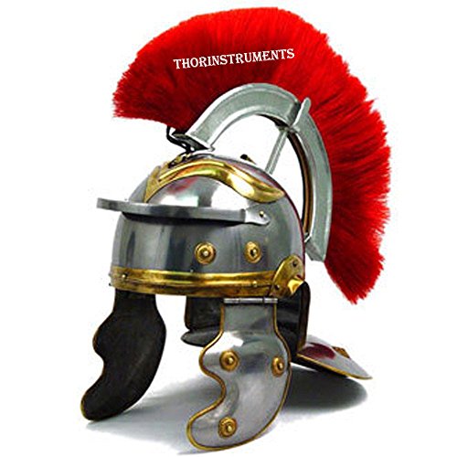 THORINSTRUMENTS Armadura histórica del casco de oficial romano Centurion, 18 g, acero