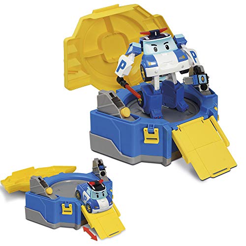 Toy Partner Robocar Carry Case & Transforming Poli 83072, Multicolor (Silverlit