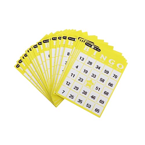 TOYANDONA Binger Cards Juego De Bingo Accesorios Número Tarjeta De Bingo Preescolar Juguetes Montessori Bingo Números De La Suerte Número De Juego De Bingo Regal Tarjetas De Bingo Jugando A