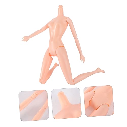 Toyvian 6 Piezas 12 Piezas para Hacer Muñecas Partes del Cuerpo Desnudo Cuerpo De Muñeca Articulado Modelo De Muñeca Articulada Cuerpo De Muñeca Articulado Juguetes para Bebés Cosas