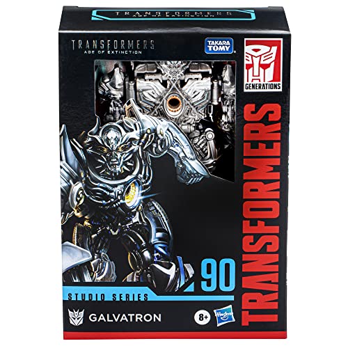 Transformers Generations Studio Series 90, Figura Galvatron Clase Viajero de Film Edad de la extinción, a Partir de 8 años, 16,5 cm F3176, Multicolor
