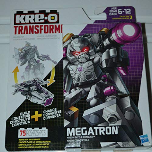 Transformers New Hasbro KRE-O Megatron Juego de cambiadores de batalla de 75 piezas